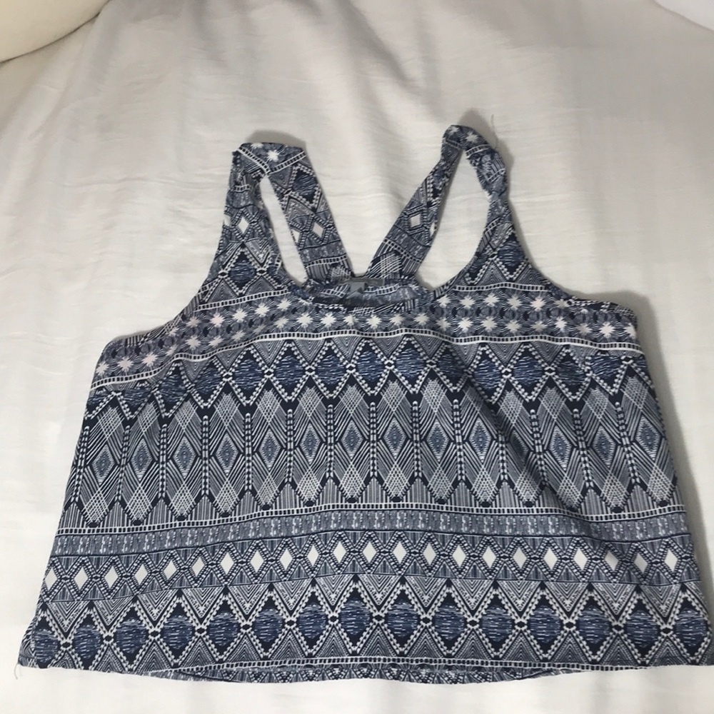 CHARLOTTE RUSSE BLUE BLOUSE